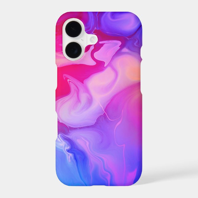 Electric Spectrum in Motion iPhone Case (Back)