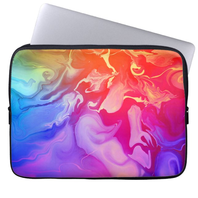 Electric Spectrum in Motion Laptop Sleeve (Front)