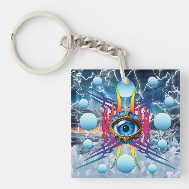 Electric Storm Keychain (Front)