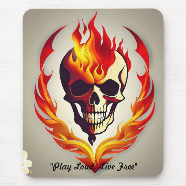 "Electric Storm Rising" Mouse Pad (Front)