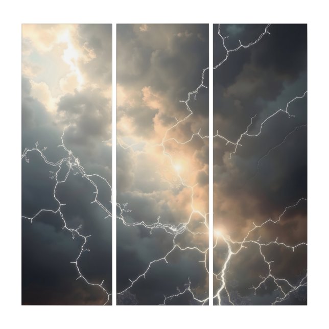 Electric Storm Triptych (Front)
