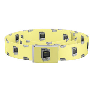 Electric stove cartoon illustration belt