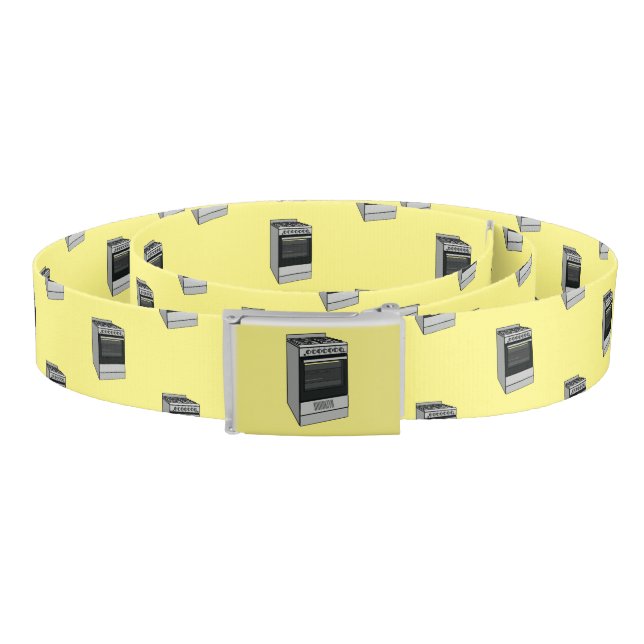 Electric stove cartoon illustration belt (Coil)