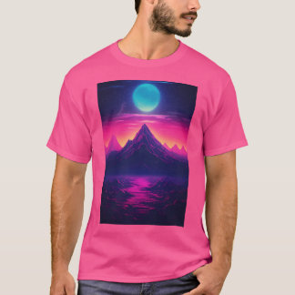 Electric Summit Synthwave Adventure In The Majesti T-Shirt