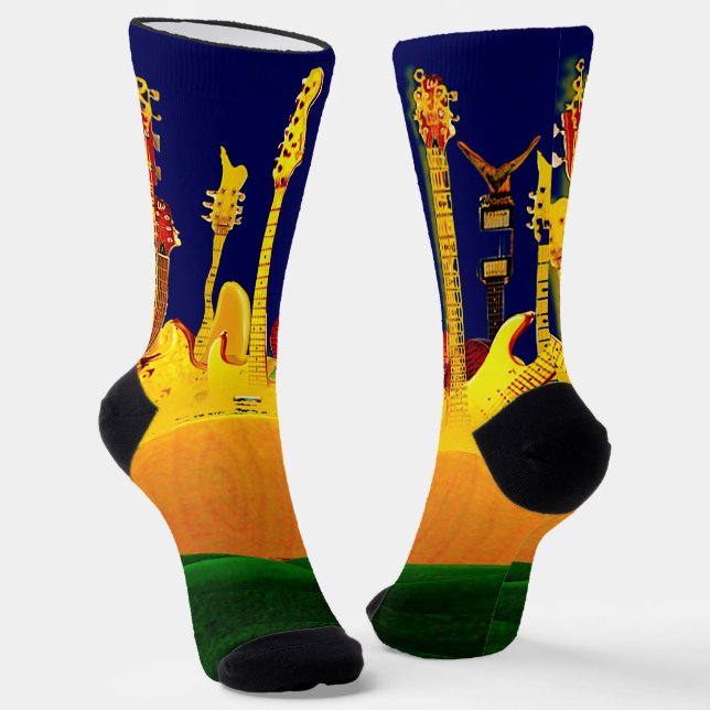 ELECTRIC SUNSET! SOCKS (Angled)