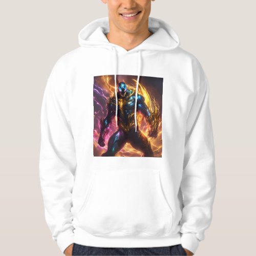 Electric Surge Empowered Protector T_Shirt Hoodie