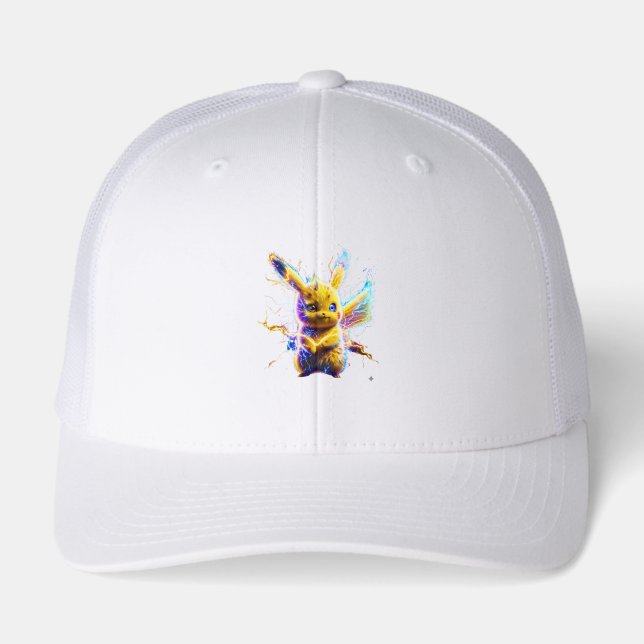Electric Surge Pikachu - Hyper-Realistic Neon Thun (Front)