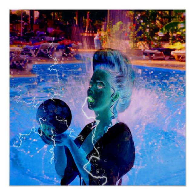 Electric Swimmer Poster (Front)