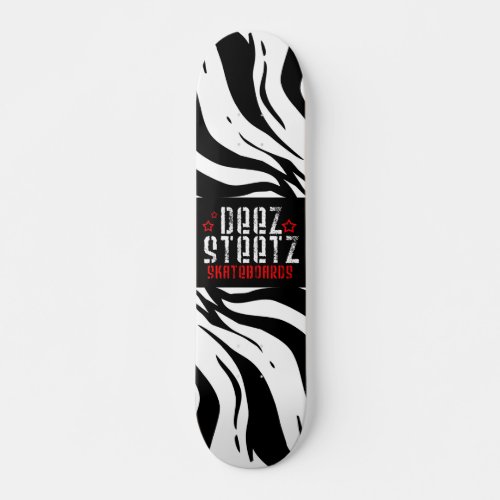 Electric Swirl DeeZ StreetZ Logo Skateboard