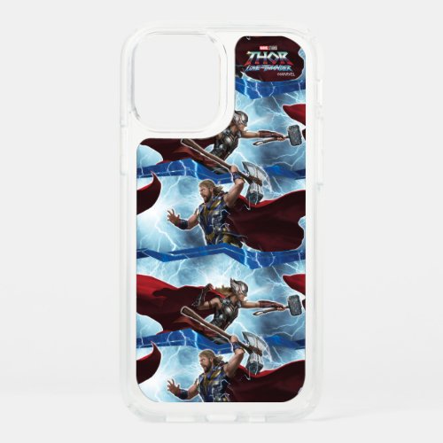 Electric Thor and Mighty Thor Pattern Speck iPhone 12 Case