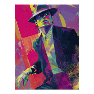 Electric Thriller Noir Poster