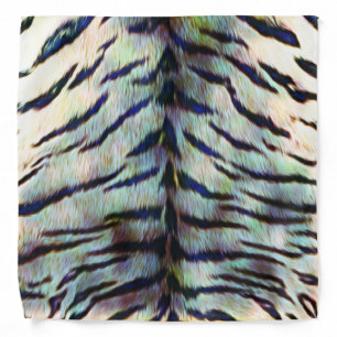 Electric Tiger Skin Print Bandana