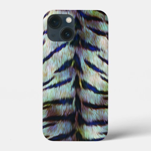 Electric Tiger Skin Print iPhone 13 Mini Case