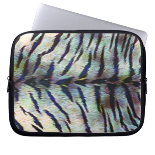 Electric Tiger Skin Print Laptop Sleeve