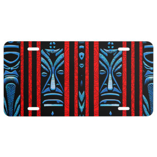 Electric Tiki License Plate