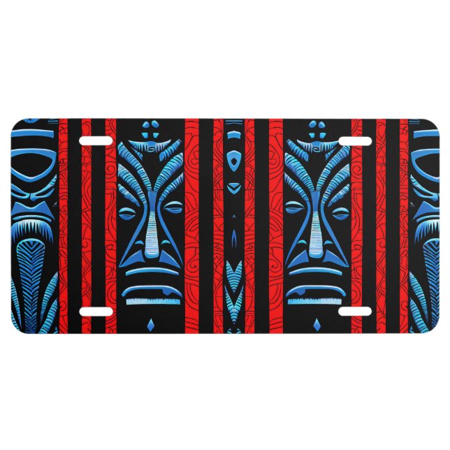 Electric Tiki License Plate (Front)