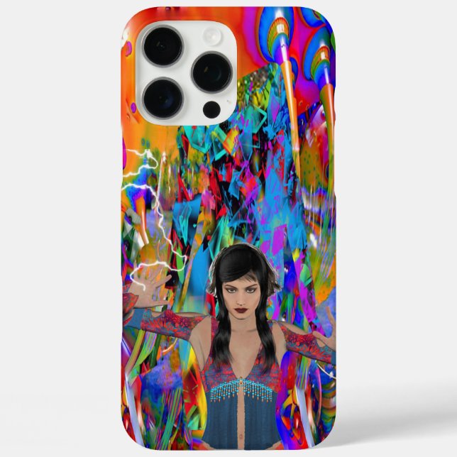 Electric Traveler Case-Mate iPhone Case (Back)