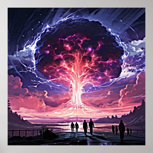 Electric Tree of Love Poster