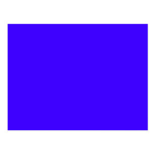 Rich Electric Blue Color Gifts On Zazzle Electric Ultramarine Postcard