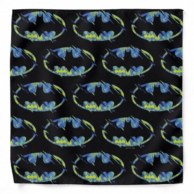 Electric Up Batman Symbol Bandana (Front)