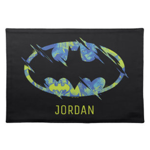 Electric Up Batman Symbol Cloth Placemat