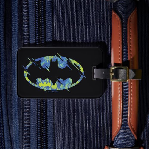 Electric Up Batman Symbol Luggage Tag