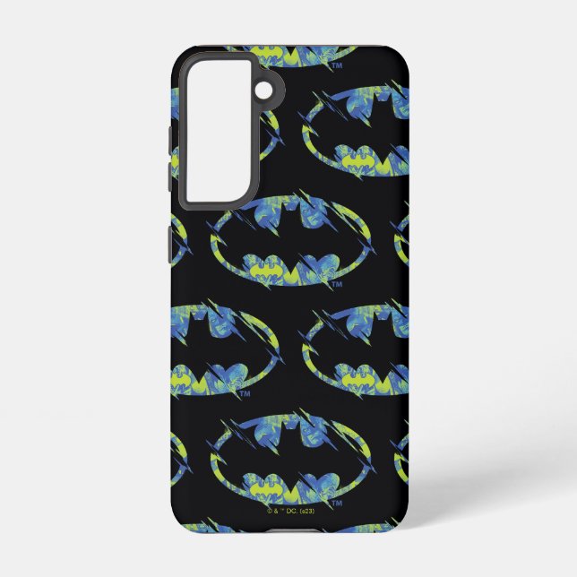 Electric Up Batman Symbol Samsung Galaxy Case (Back)