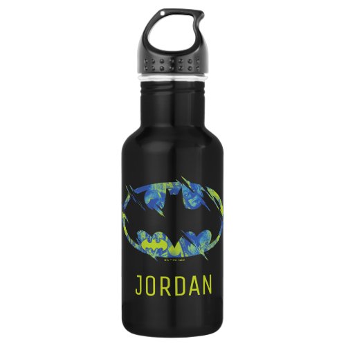 Electric Up Batman Symbol Stainless Steel Water Bottle