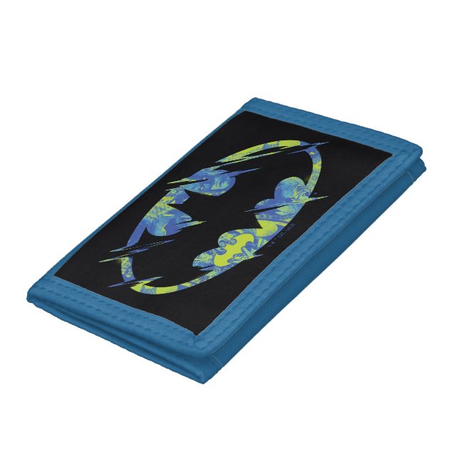 Electric Up Batman Symbol Trifold Wallet (Bottom)