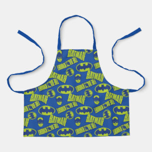 Electric Up Batman - The Dark Knight Pattern Apron