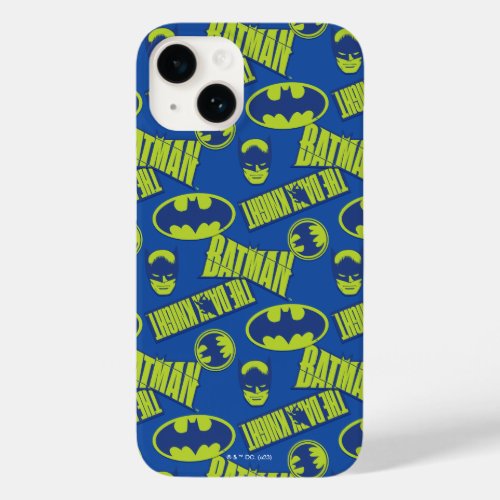 Electric Up Batman _ The Dark Knight Pattern Case_Mate iPhone 14 Case