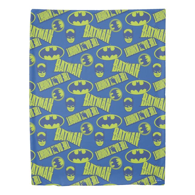 Electric Up Batman - The Dark Knight Pattern Duvet Cover (Front)