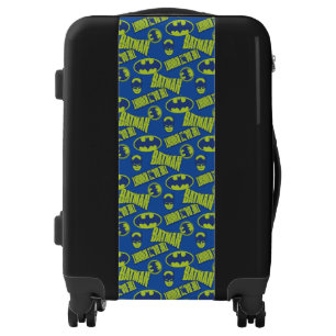 Electric Up Batman - The Dark Knight Pattern Luggage