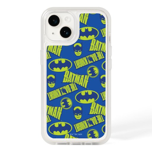Electric Up Batman - The Dark Knight Pattern OtterBox iPhone 14 Case