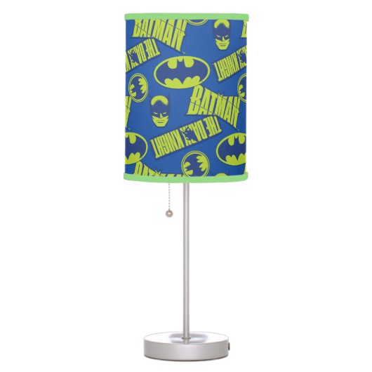 Electric Up Batman - The Dark Knight Pattern Table Lamp (Right)
