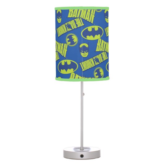 Electric Up Batman - The Dark Knight Pattern Table Lamp (Back)