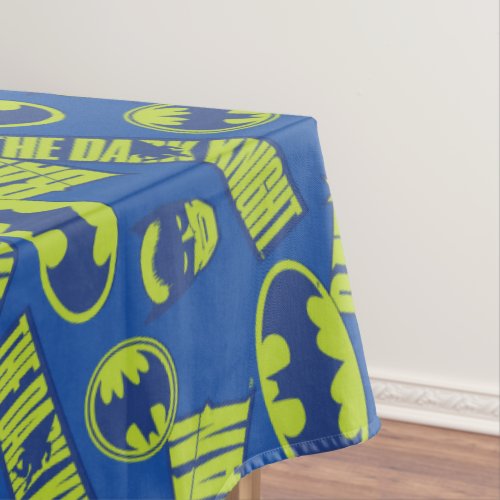 Electric Up Batman _ The Dark Knight Pattern Tablecloth