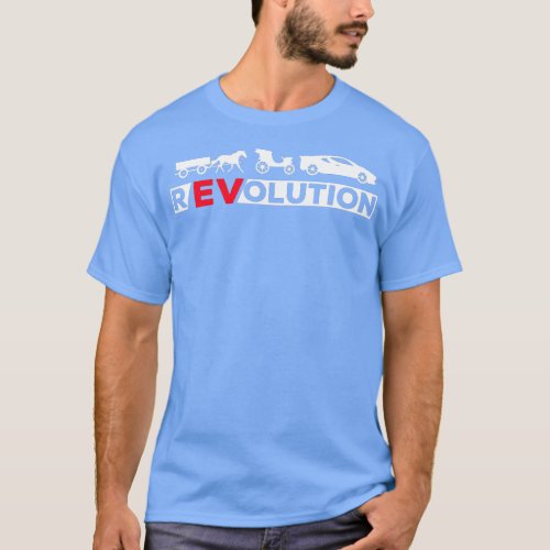 Electric Vehicle Driver EV Battery Revolution  T_Shirt
