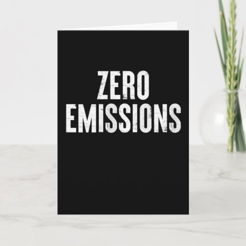 Electric Vehicle Zero Emissions EV Gift Card