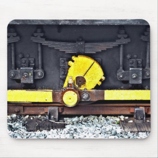 ELECTRIC VINTAGE TRAINS MOUSE PAD
