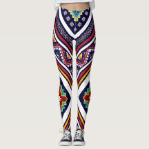 Electric Wave leggings