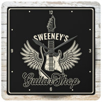 Electric Wings Guitarist Personalized Guitar Shop