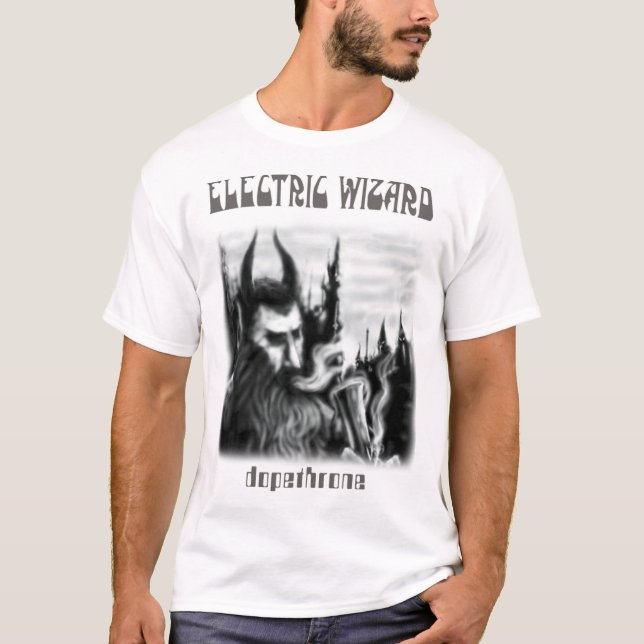 Electric Wizard - Dopethrone Classic Old School UK T-Shirt (Front)