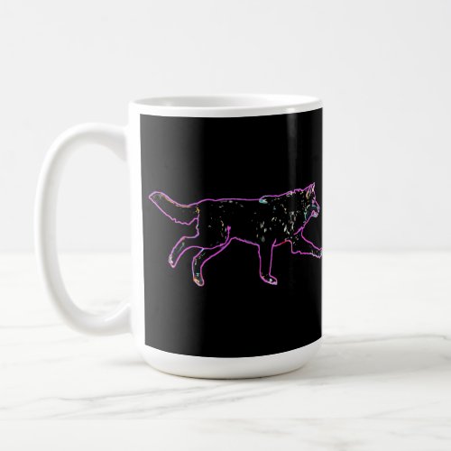 Electric Wolf Coffee Mug