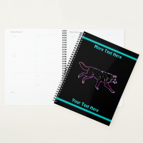 Electric Wolf Planner