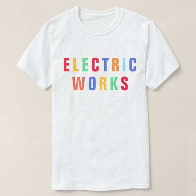 Electric Works™ T-Shirt (Design Front)