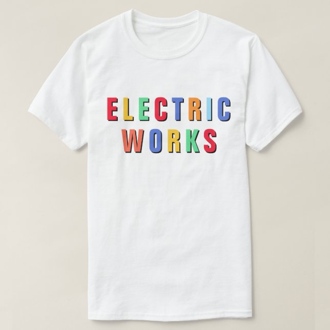 Electric Works™ T-Shirt (Design Front)