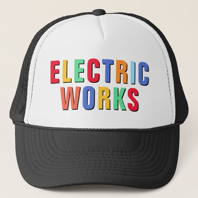 Electric Works™ Trucker Hat (Front)