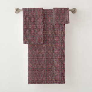 Electric Zigzag Prism Towel Set