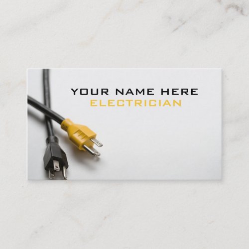 Electrical Business Card